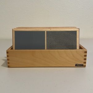 Montessori Rough and Smooth Boards (Premium Quality)
